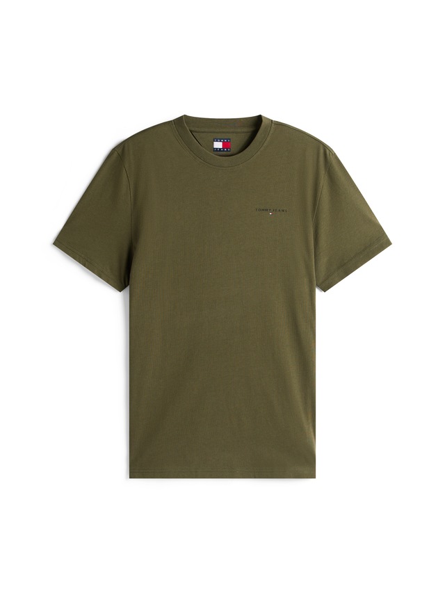 Tommy Jeans T-Shirt »TJM SLIM LINEAR CHEST TEE EXT« Mit Rundhalsausschnitt