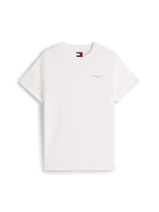 Tommy Jeans T-Shirt »TJM SLIM LINEAR CHEST TEE EXT« Mit Rundhalsausschnitt