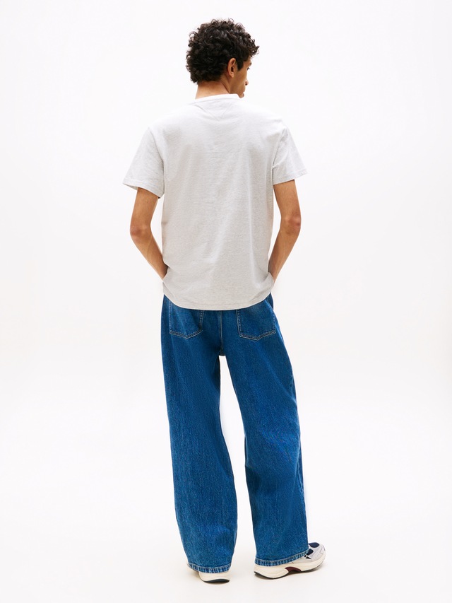 Tommy Jeans T-Shirt »TJM SLIM LINEAR CHEST TEE EXT« Mit Rundhalsausschnitt