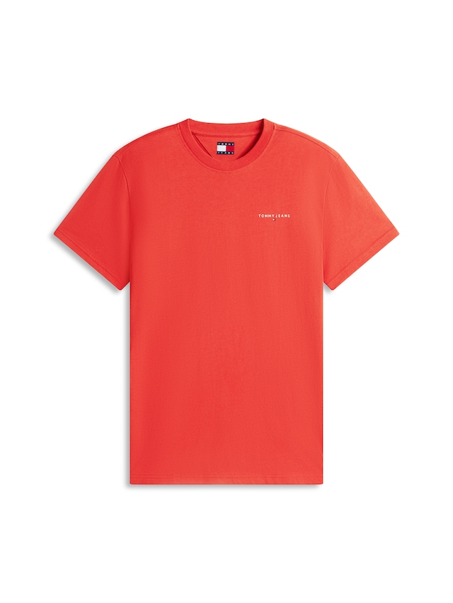 Tommy Jeans T-Shirt »TJM SLIM LINEAR CHEST TEE EXT« Mit Rundhalsausschnitt
