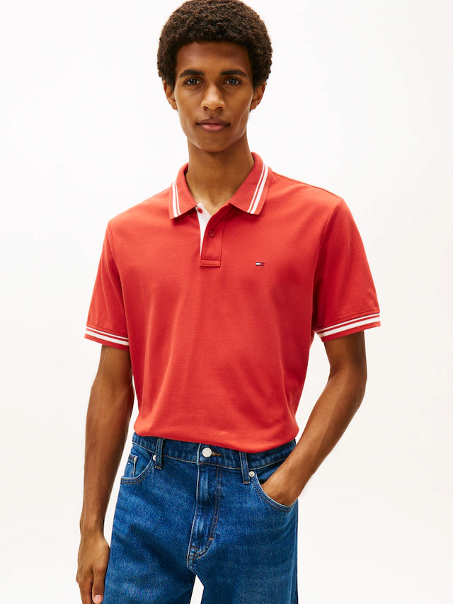 Tommy Jeans Poloshirt »TJM REG TIPPED POLO EXT« Mit Rundhalsausschnitt