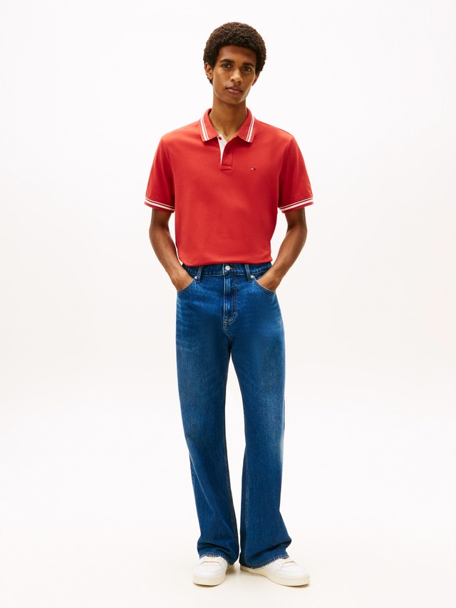 Tommy Jeans Poloshirt »TJM REG TIPPED POLO EXT« Mit Rundhalsausschnitt