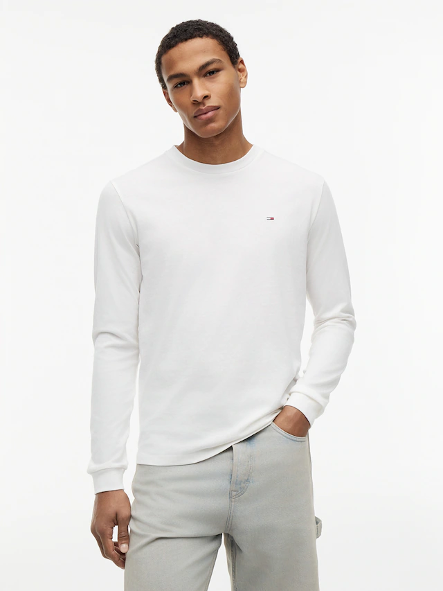 Tommy Jeans Longsleeve »TJM SLIM 2PACK L/S EXT« 2 Stk.