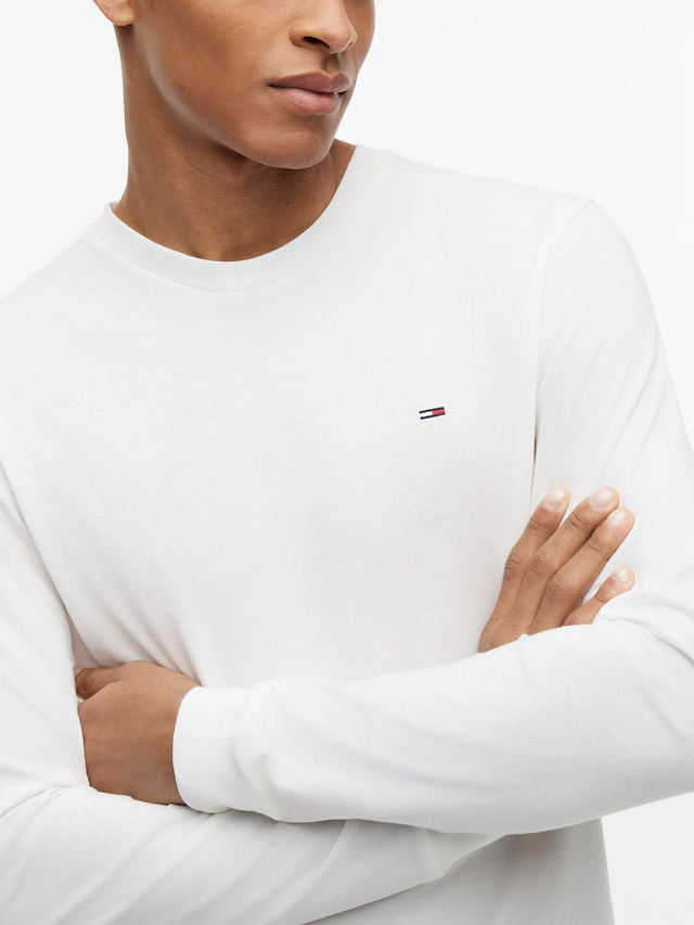 Tommy Jeans Longsleeve »TJM SLIM 2PACK L/S EXT« 2 Stk.
