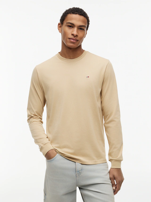 Tommy Jeans Longsleeve »TJM SLIM 2PACK L/S EXT« 2 Stk.