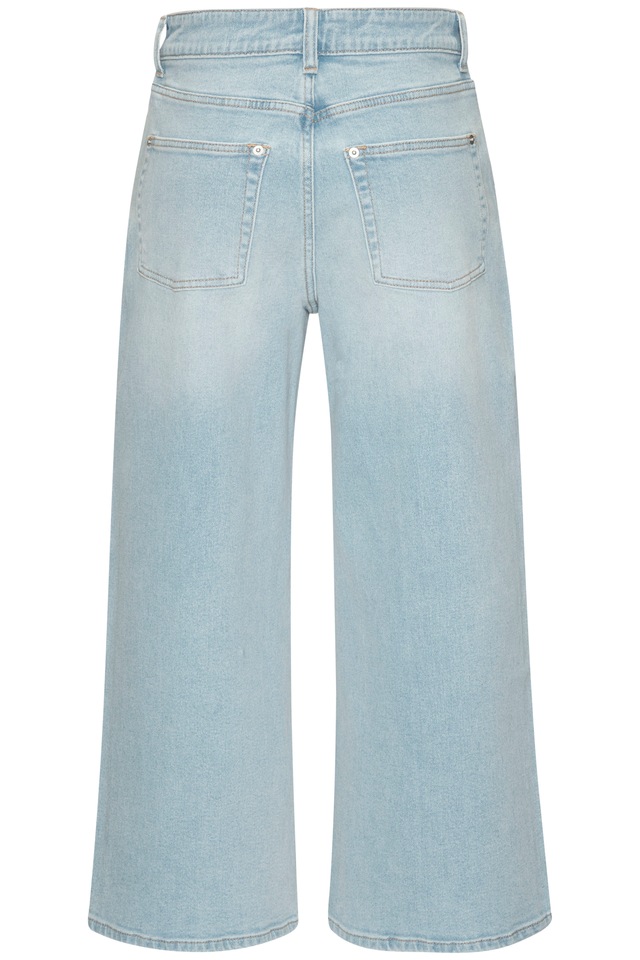 LASCANA 7/8-Jeans »in modischer Culotte-Form« aus Baumwoll-Denim, Straight-Leg, Sommerhose