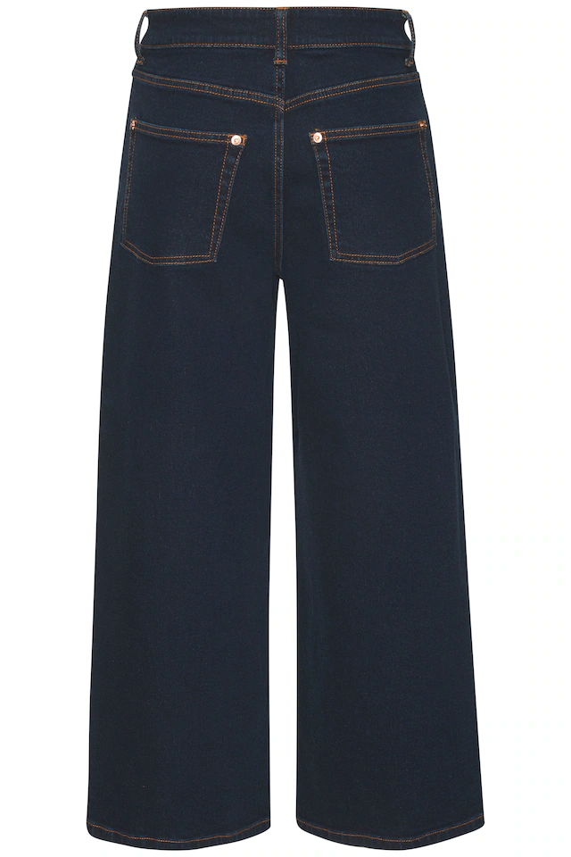 LASCANA 7/8-Jeans »in modischer Culotte-Form« aus Baumwoll-Denim, Straight-Leg, Sommerhose
