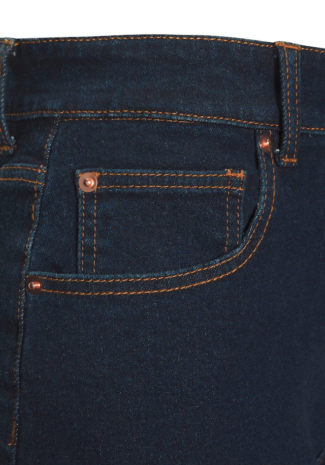 LASCANA 7/8-Jeans »in modischer Culotte-Form« aus Baumwoll-Denim, Straight-Leg, Sommerhose