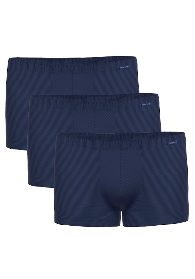 Ammann Boxershorts »Boxershort Cotton & More Retro Short 3P 3er Pack«