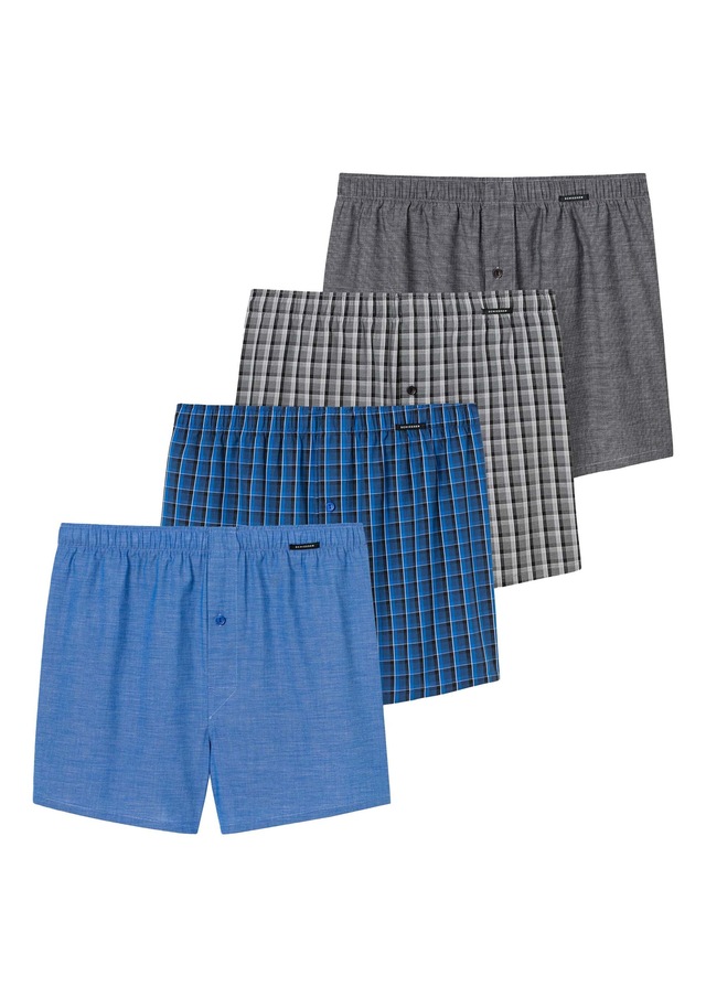 Schiesser Webboxer »Web-Boxershorts 4er Pack«