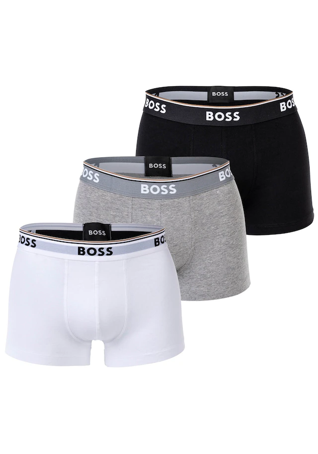 BOSS Boxershorts »Boxershort Trunk 3P Power 3er Pack«