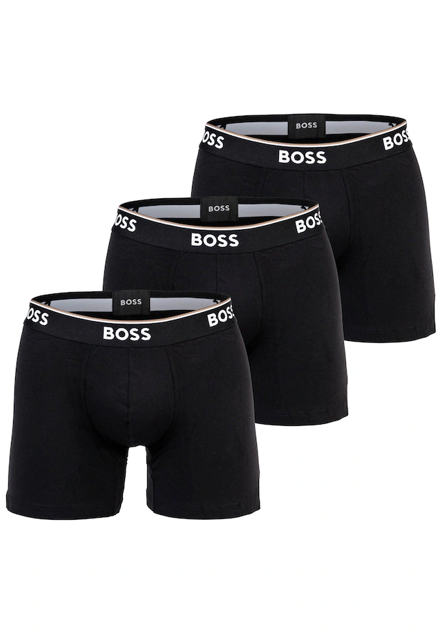 BOSS Boxershorts »Boxershort BoxerBr 3P Power 3er Pack«