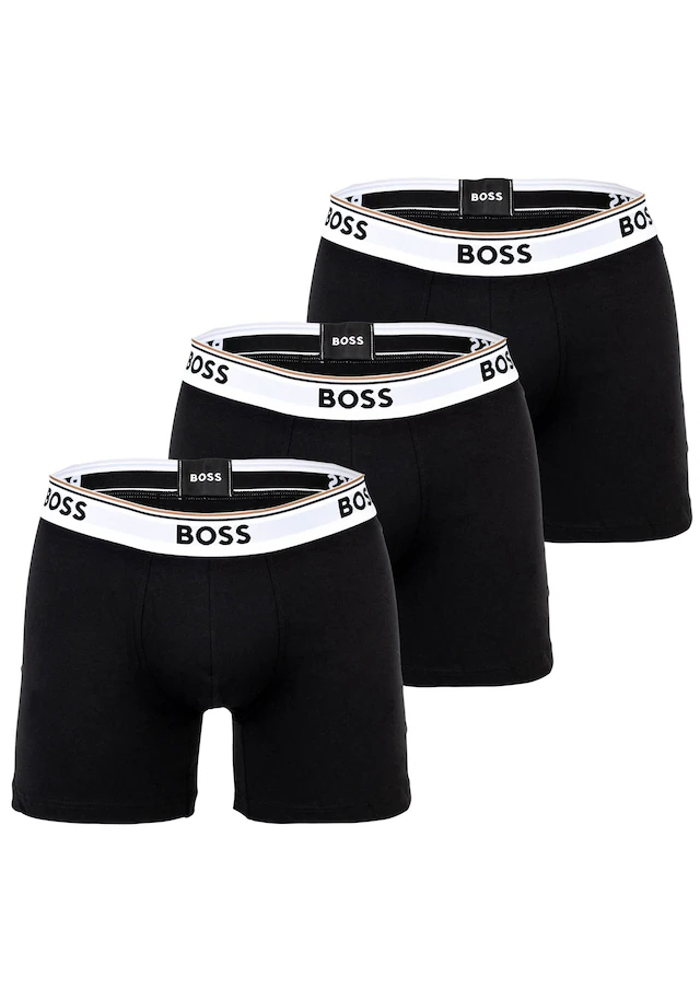 BOSS Boxershorts »Boxershort BoxerBr 3P Power 3er Pack«