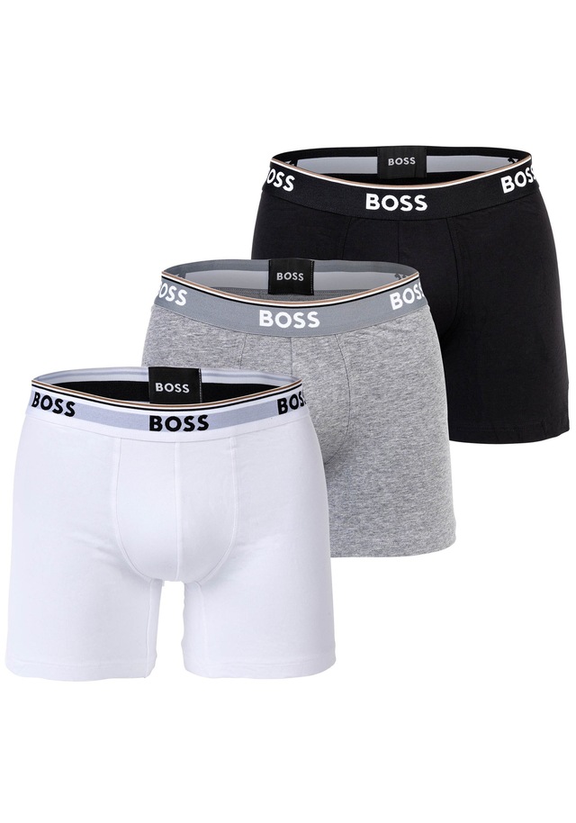 BOSS Boxershorts »Boxershort BoxerBr 3P Power 3er Pack«