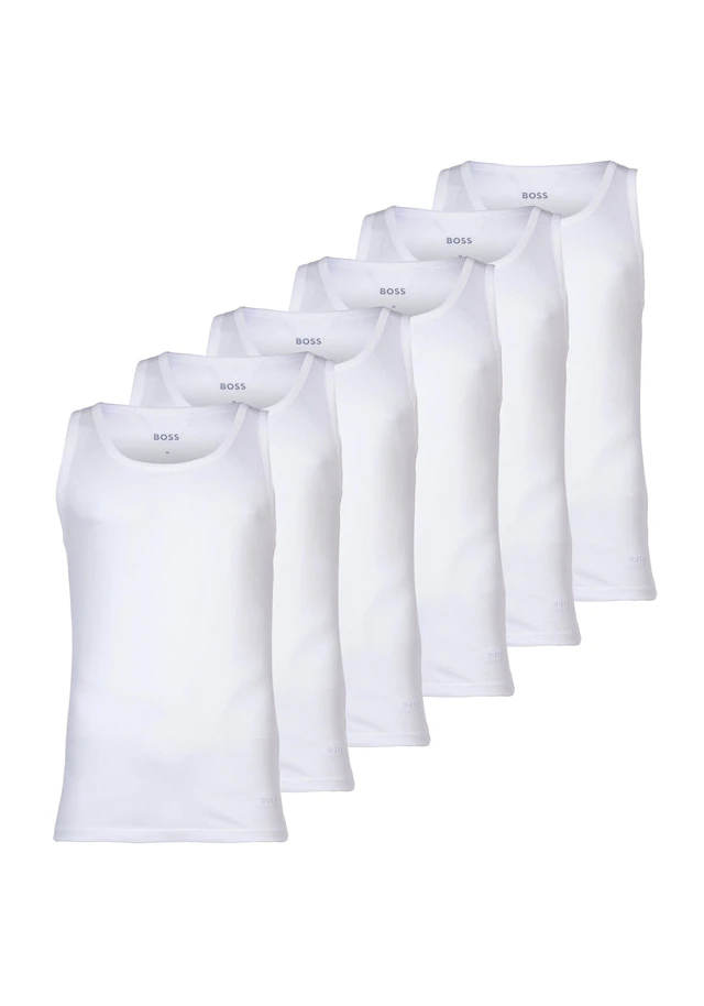 BOSS Unterhemd »Unterhemd TankTop 3P Classic 6er Pack«