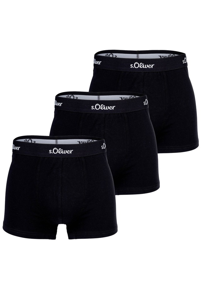 s.Oliver Boxershorts »Boxershort 3er Pack«