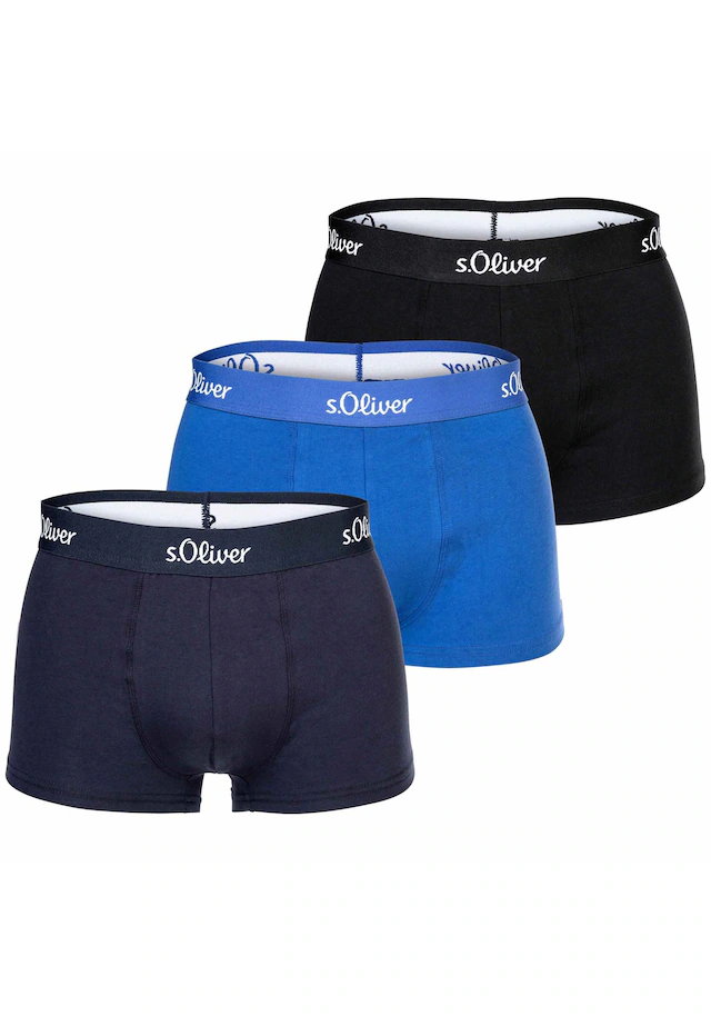 s.Oliver Boxershorts »Boxershort 3er Pack«