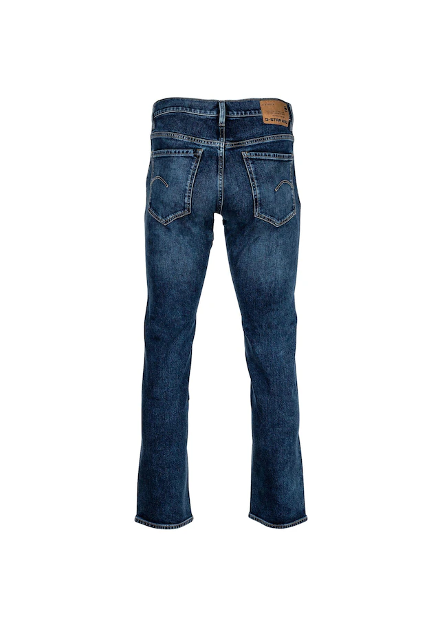 G-STAR Skinny-fit-Jeans »Jeans Mosa Straight Faded Atlantic Ocean«