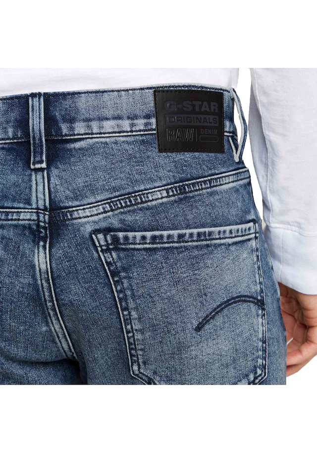 G-STAR Skinny-fit-Jeans »Jeans Mosa Straight Faded Atlantic Ocean«