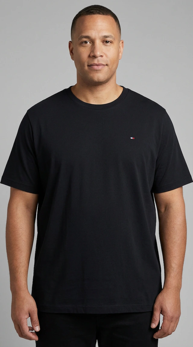 Tommy Hilfiger Big & Tall T-Shirt »BT-ESS SEASONAL REGULAR SOLID« Große Größen