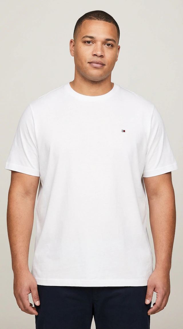 Tommy Hilfiger Big & Tall T-Shirt »BT-ESS SEASONAL REGULAR SOLID« Große Größen