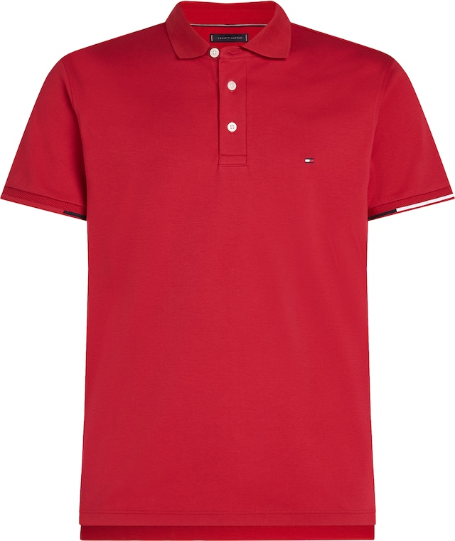 Tommy Hilfiger Big & Tall Poloshirt »BT-INTERLOCK FLAGCUFF SLIM FIT-B« Große Größen