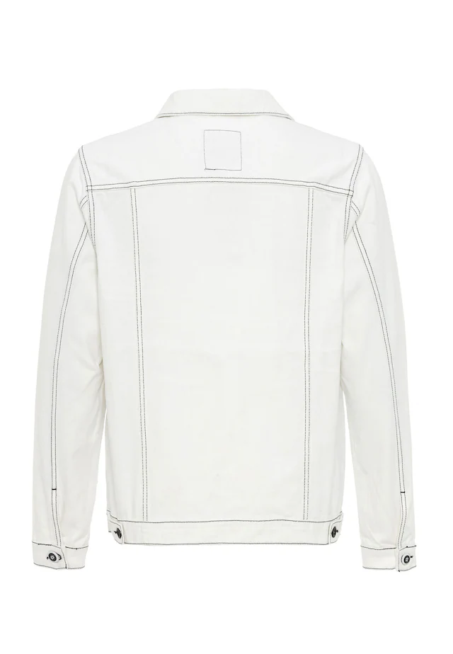 Cipo & Baxx Jeansjacke »CJ289« ohne Kapuze mit Knopfleiste