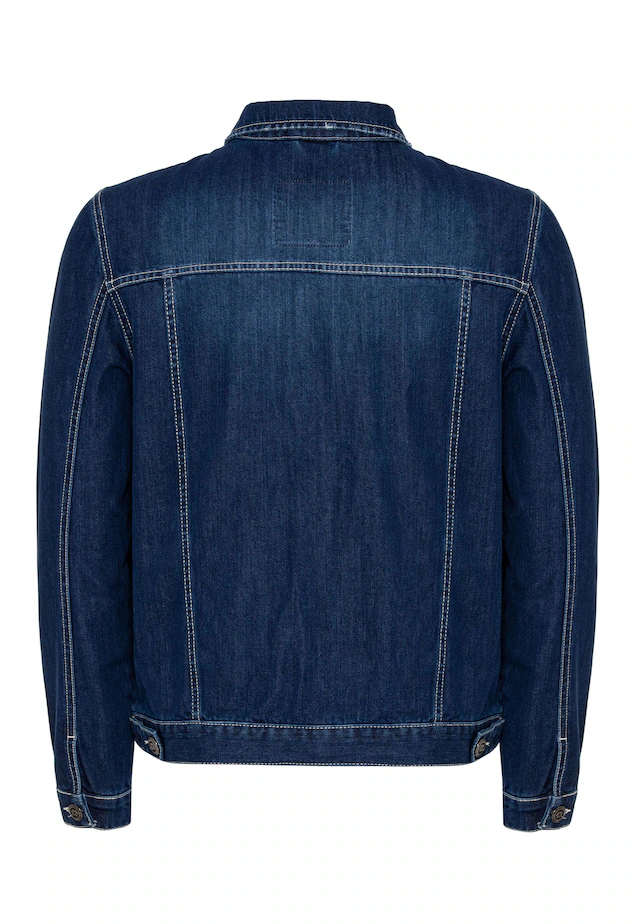 Cipo & Baxx Jeansjacke »CJ289« ohne Kapuze mit Knopfleiste