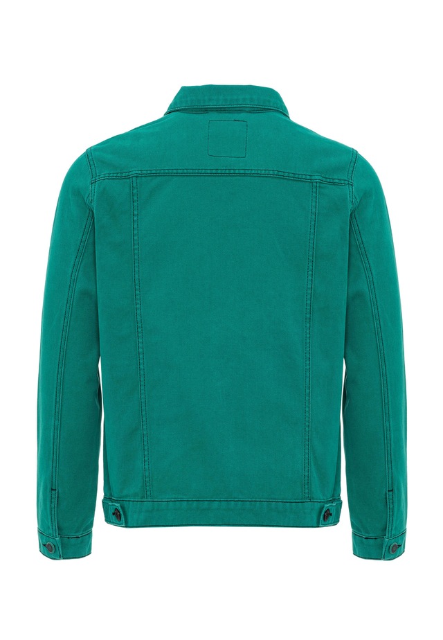 Cipo & Baxx Jeansjacke »CJ289« ohne Kapuze mit Knopfleiste