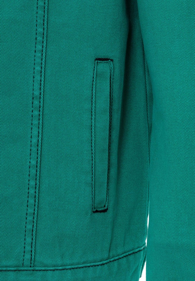 Cipo & Baxx Jeansjacke »CJ289« ohne Kapuze mit Knopfleiste