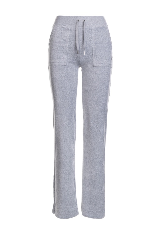 Juicy Couture Sweathose »DEL RAY Damen« Trainingshose Damen, Sweathose, Velour, Jogginghose mit Glitzer, Sale