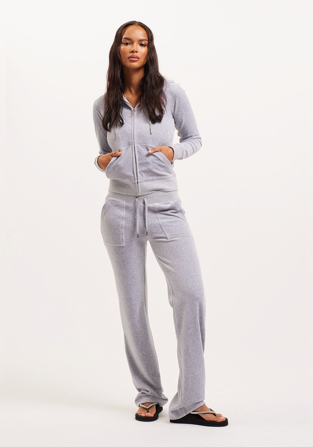 Juicy Couture Sweathose »DEL RAY Damen« Trainingshose Damen, Sweathose, Velour, Jogginghose mit Glitzer, Sale