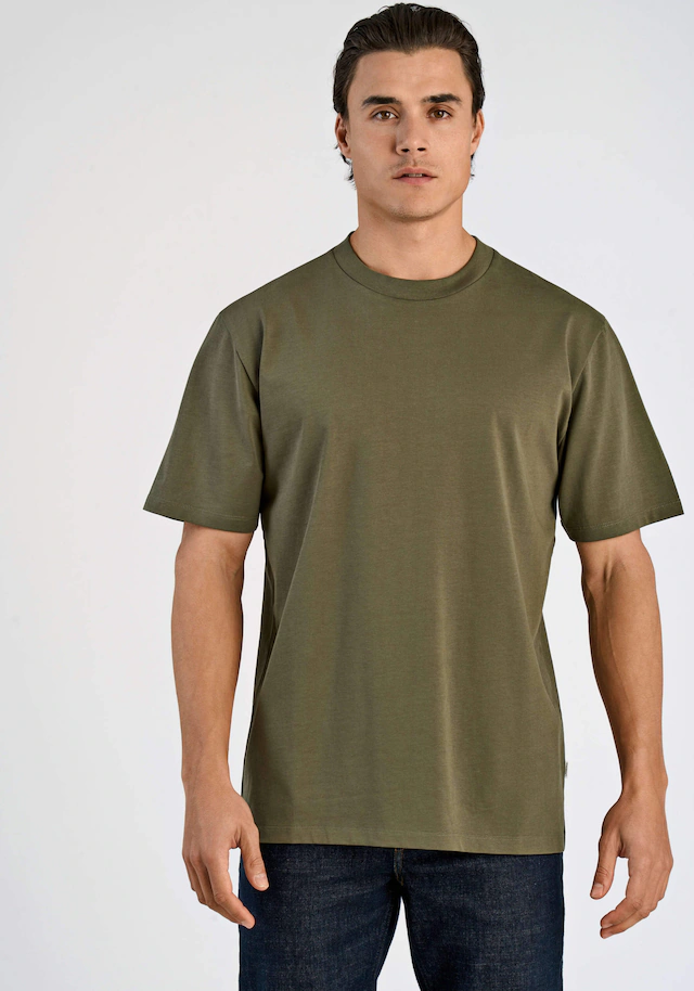 LINDBERGH Kurzarmshirt »T-Shirt (Kurzarm) Oversize Fit«