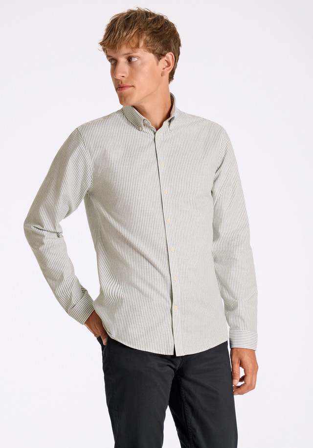 LINDBERGH Businesshemd »Oxford-Hemd (Langarm) Relaxed Fit«