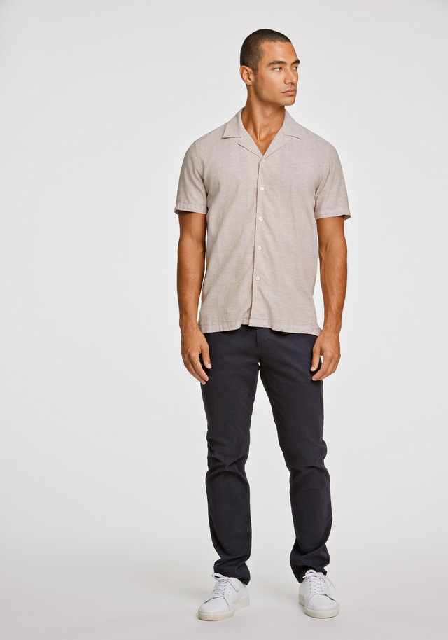 LINDBERGH Leinenhemd »Leinenhemd (Kurzarm) Relaxed Fit«
