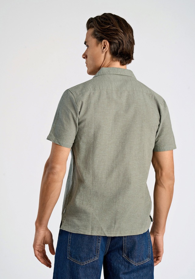 LINDBERGH Leinenhemd »Leinenhemd (Kurzarm) Relaxed Fit«