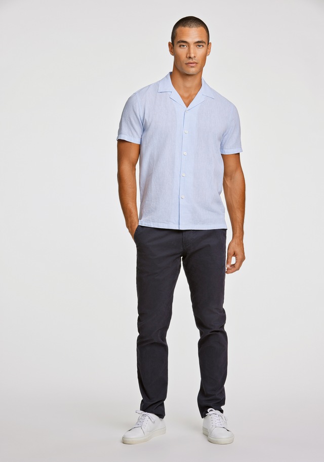 LINDBERGH Leinenhemd »Leinenhemd (Kurzarm) Relaxed Fit«