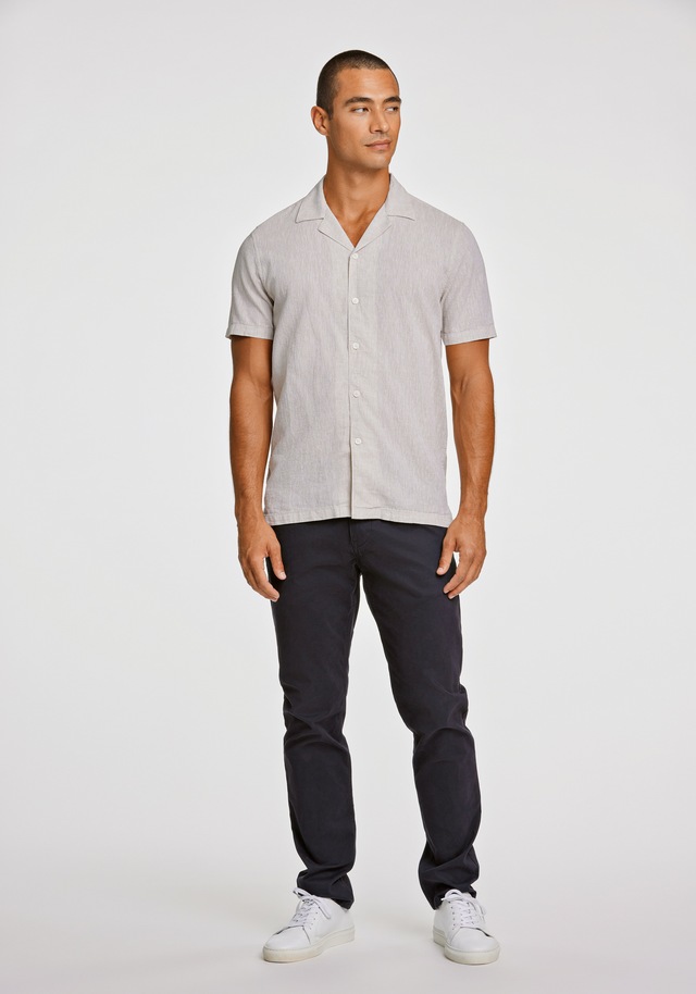 LINDBERGH Leinenhemd »Leinenhemd (Kurzarm) Relaxed Fit«