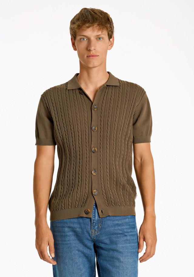 LINDBERGH Cardigan »Cardigan (Kurzarm) Relaxed Fit«