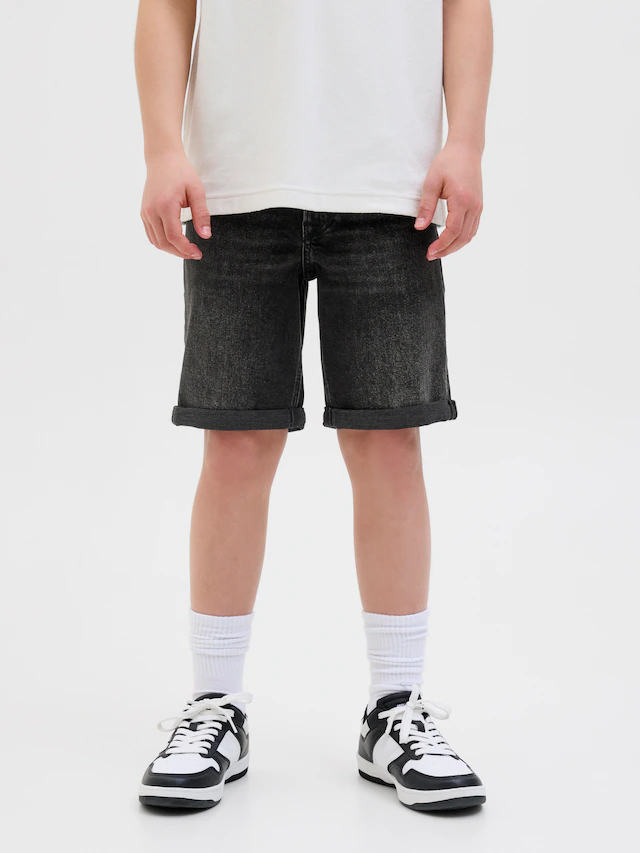 Jack & Jones Junior Shorts »JJIRICK bequem mit mittlerer Taille für Jungen« unifarben, modisch, regular fit, Web,