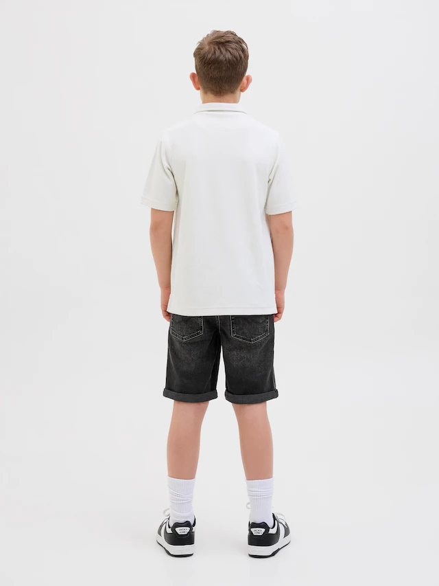 Jack & Jones Junior Shorts »JJIRICK bequem mit mittlerer Taille für Jungen« unifarben, modisch, regular fit, Web,