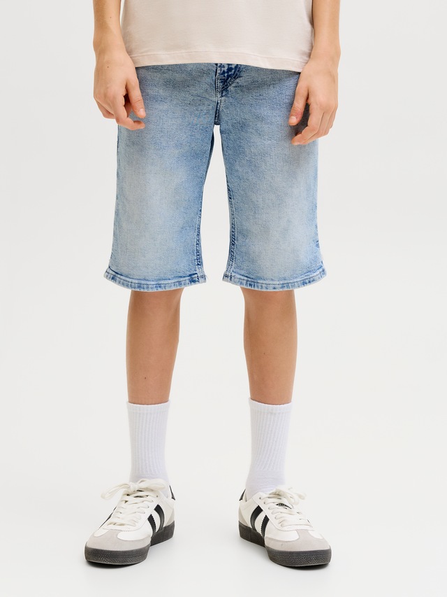 Jack & Jones Junior Shorts »JJIRICK bequem mit mittlerer Taille für Jungen« unifarben, modisch, regular fit, Web,