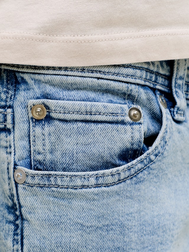 Jack & Jones Junior Shorts »JJIRICK bequem mit mittlerer Taille für Jungen« unifarben, modisch, regular fit, Web,