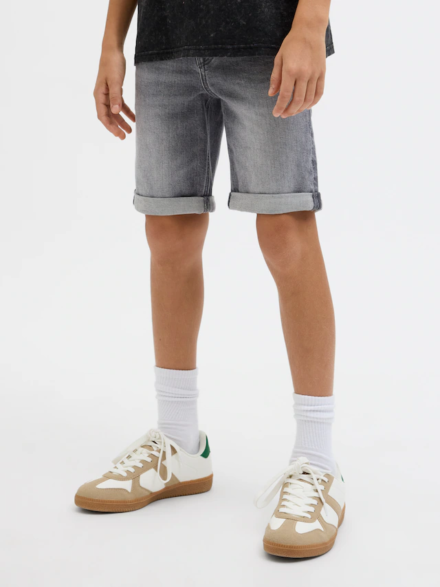 Jack & Jones Junior Shorts »JJIRICK bequem mit mittlerer Taille für Jungen« unifarben, modisch, regular fit, Web,