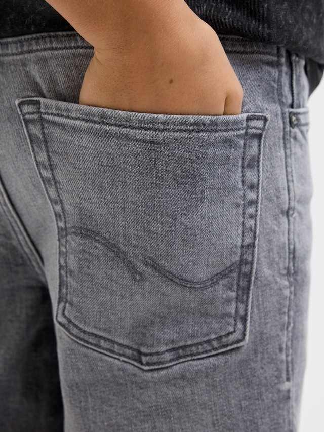 Jack & Jones Junior Shorts »JJIRICK bequem mit mittlerer Taille für Jungen« unifarben, modisch, regular fit, Web,
