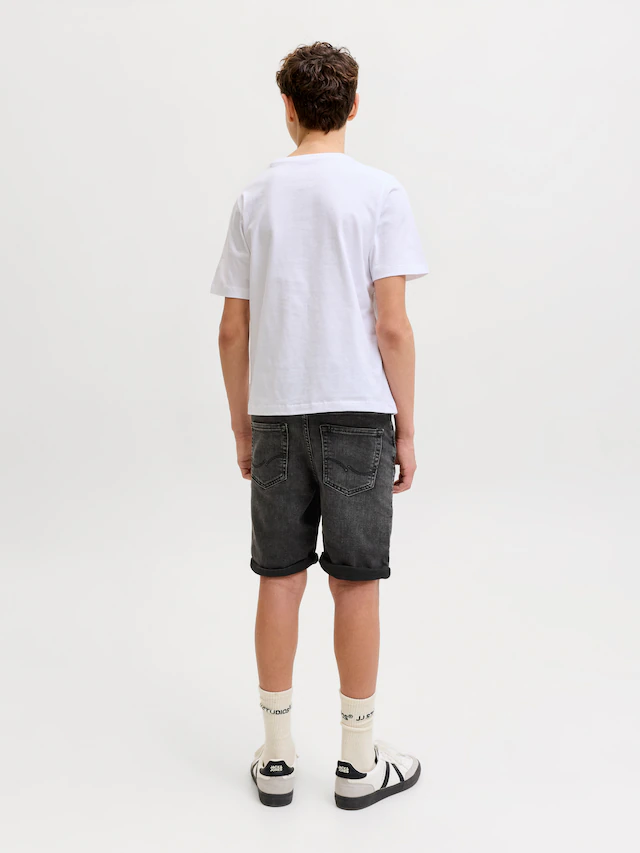 Jack & Jones Junior Shorts »JJIRICK bequem mit mittlerer Taille für Jungen« unifarben, modisch, regular fit, Web,