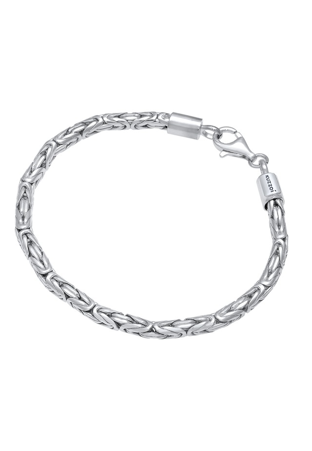 Kuzzoi Armkette »Armband Herren Königskette Robust 925 Silber«