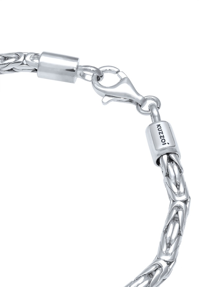Kuzzoi Armkette »Armband Herren Königskette Robust 925 Silber«