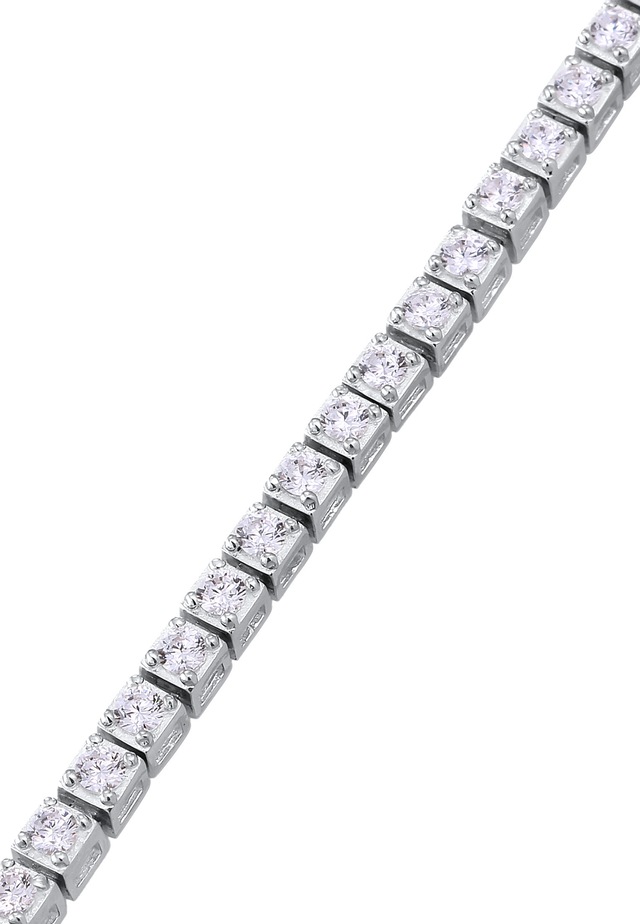 Kuzzoi Armreif »Armband Tennisarmband Zirkonia Weiß 925 Sterling Silber«