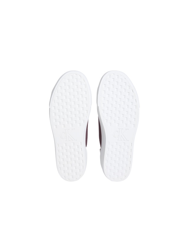 Calvin Klein Jeans Plateausneaker »VULC FLATFORM LOW CV MG« Schnürschuh, Freizeitschuh, Halbschuh mit seitlichem Logo